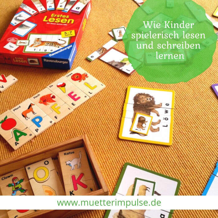 Wie Kinder spielerisch lesen und schreiben lernen